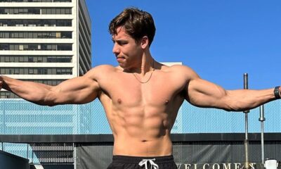 Arnold Schwarzenegger's lookalike son follows his path with 'Mr Olympia' physique